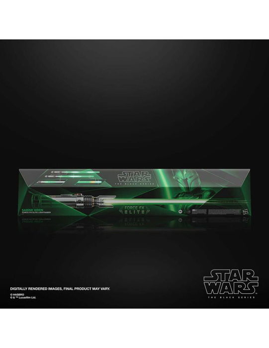 Hasbro Star Wars The Black Series Sable de Luz Force FX Elite Replica de Sabine Wren de Star Wars: Ahsoka con Efectos de Luz y Sonido