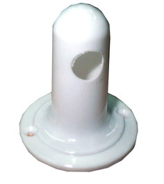 Soporte toallero blanco 16 mm