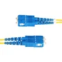 StarTech.com Cable de Fibra Óptica Duplex OS2 Monomodo LC/SC (UPC) 3m - Amarillo - Para 100Gbps/CWDM/Centro de Datos - Testeado con Informe, Cubierta LSZH