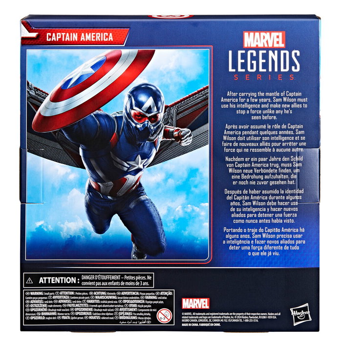 Hasbro Figura Capitán América Sam Wilson Brave New World