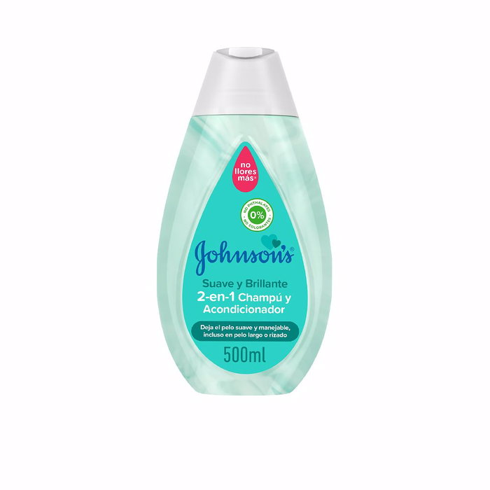 Johnson's Baby Champú + Acondicionador Suave y Brillante 500 ml (Reacondicionado)