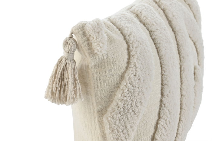 DKD Home Decor Cojín Boho Crudo 8 x 30 x 50 cm (2 Unidades)