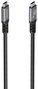 Aisens Cable USB 3.2 Gen 1 USB-C a USB-C de 10m, 60W, 5Gbps, Negro