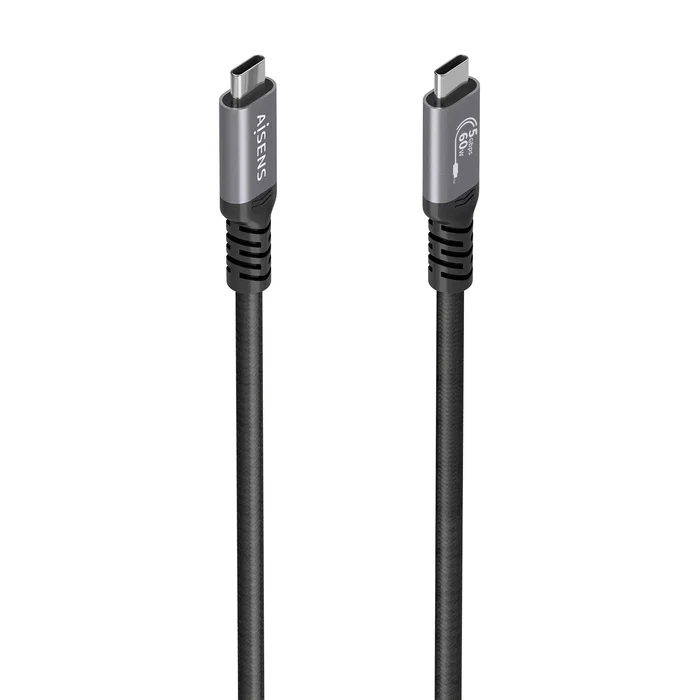 Aisens Cable USB 3.2 Gen 1 USB-C a USB-C 10m 60W 4K@60Hz Negro