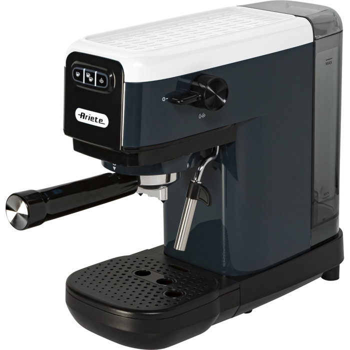 Ariete Máquina de café con portafiltros Blanco / Azul