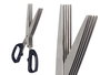 Kinvara Tijera Triple Negra 7x18.5x1.7 cm (Set de 12)