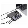 DeLOCK Hub USB 64248 de 7 puertos con USB 3.2 Gen 1 y carcasa de metal