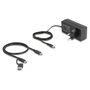 DeLOCK Hub USB 64248 de 7 puertos con USB 3.2 Gen 1 y carcasa de metal