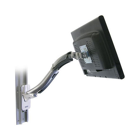 Ergotron MX Soporte de Pared para LCD, hasta 13,6 kg, hasta 42", Compatibilidad VESA 75x75 a 200x200mm, Aluminio
