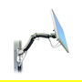Ergotron MX Soporte de Pared para LCD, hasta 13,6 kg, hasta 42", Compatibilidad VESA 75x75 a 200x200mm, Aluminio