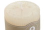 DKD Home Decor Vela de pilar en color crema, 220 g