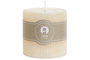 DKD Home Decor Vela de pilar en color crema, 220 g