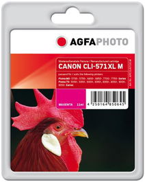 AgfaPhoto Cartucho de Tinta CLI-571XL Magenta