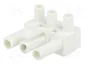 BM GROUP Bloque de bornas desmontable blanco de 16A