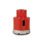 Stayer Corona Diamantada para Amoladora ø50 mm Corte Seco M14 para Gres Cerámica Porcelánico Mármol Granito