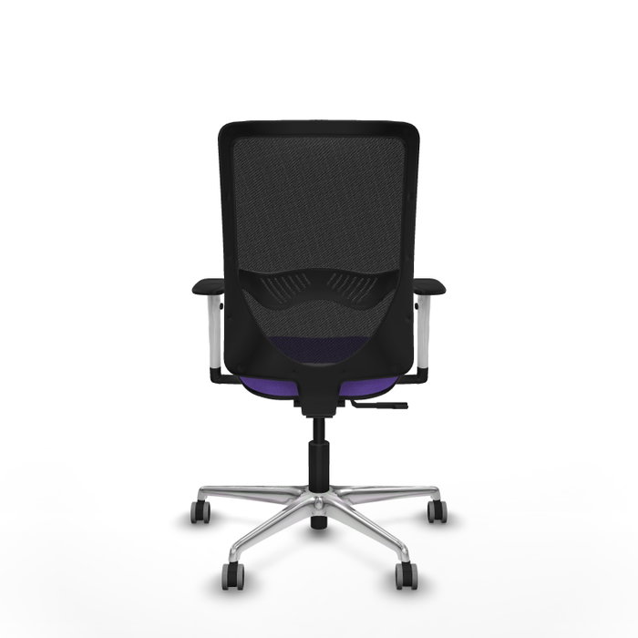 PIQUERAS Y CRESPO Silla de oficina Zulema con mecanismo Sincro, Lila y Negro PIQUERAS Y CRESPO Silla de oficina Zulema con mecanismo Sincro, Lila y Negro