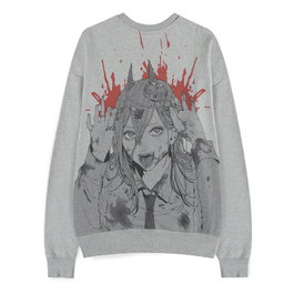 Chainsaw Man sudadera Power Grey Melange talla S