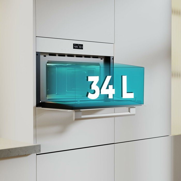 Microondas Integrable Cecotec MW703800 Blanco 1450 W 34 L