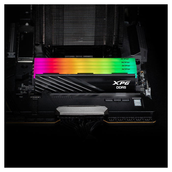 ADATA XPG Lancer Blade RGB DDR5 RAM 16 GB (1x16GB) 6000 MHz CL30 DIMM Negro - Intel XMP 3.0 / AMD EXPO, RGB, On-Die ECC (AX5U6000C3016G-SLABRBK)