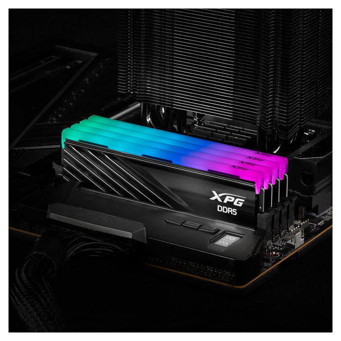 ADATA XPG Lancer Blade RGB DDR5 RAM 16 GB (1x16GB) 6000 MHz CL30 DIMM Negro - Intel XMP 3.0 / AMD EXPO, RGB, On-Die ECC (AX5U6000C3016G-SLABRBK)