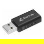 SHARKOON Gaming DAC Pro S - Tarjeta de Sonido Externa USB para PC con Conector 3,5 mm, Negro