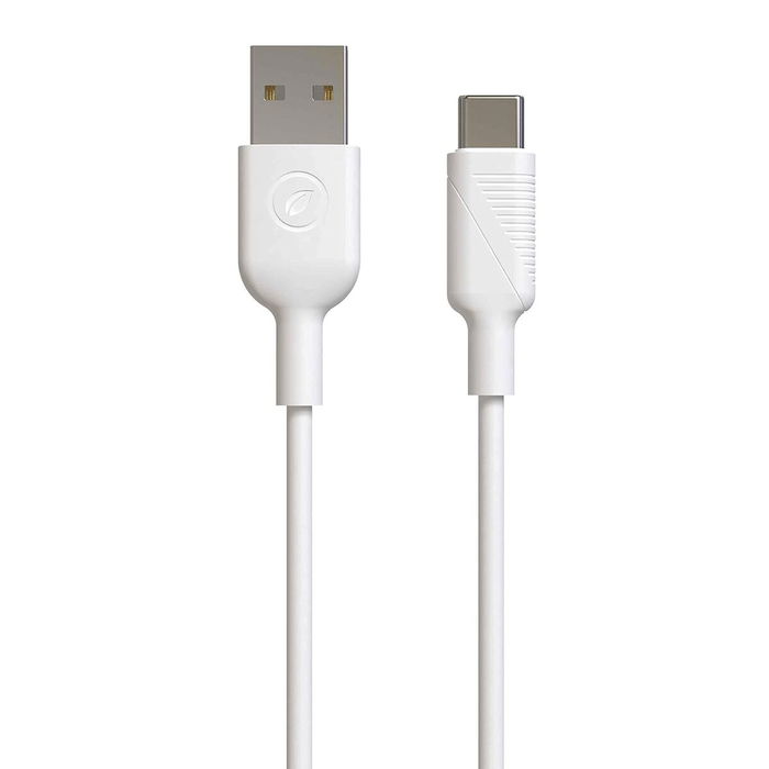 muvit for change cable USB a Tipo C 3A/27W 1.2m blanco