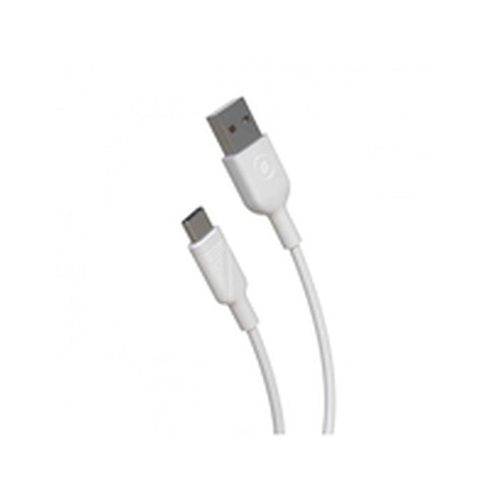 muvit for change cable USB a Tipo C 3A/27W 1.2m blanco
