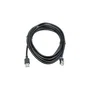 Datalogic 90A052292 Cable USB para Lector de Códigos de Barras, USB A Macho a RJ-45 Macho, Negro, 4.57 m (15 ft), Compatible con QuickScan 2500