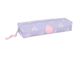Safta Estuche escolar portatodo rectangular Bouquet