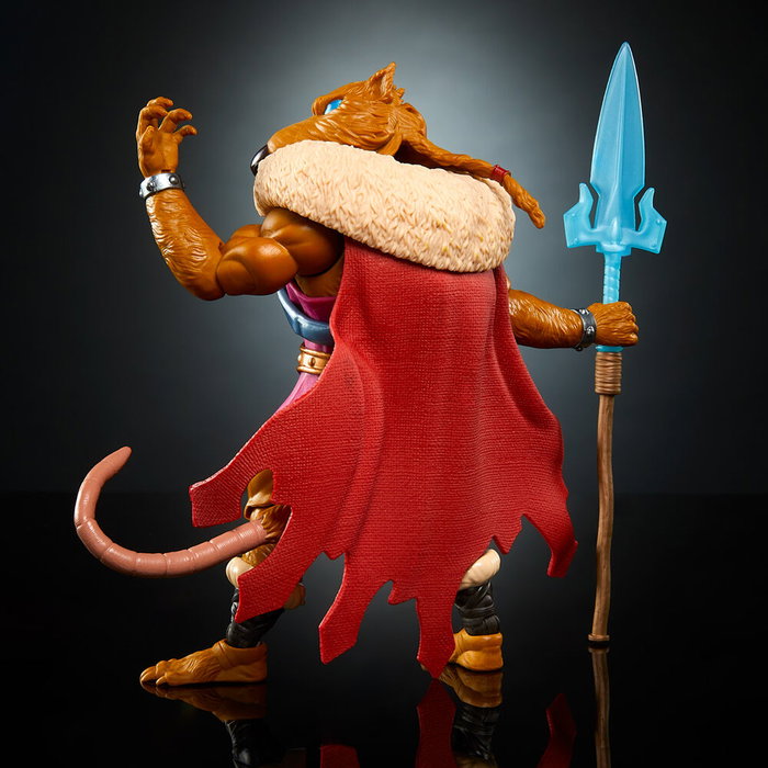 MATTEL Masters of the Universe Turtles of Grayskull Figura Splinter-Skull 14cm Articulada