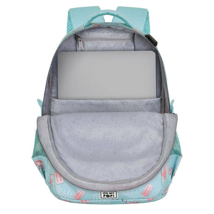 Karactermania Mochila Running PLUS Ice Flamingo Turquesa