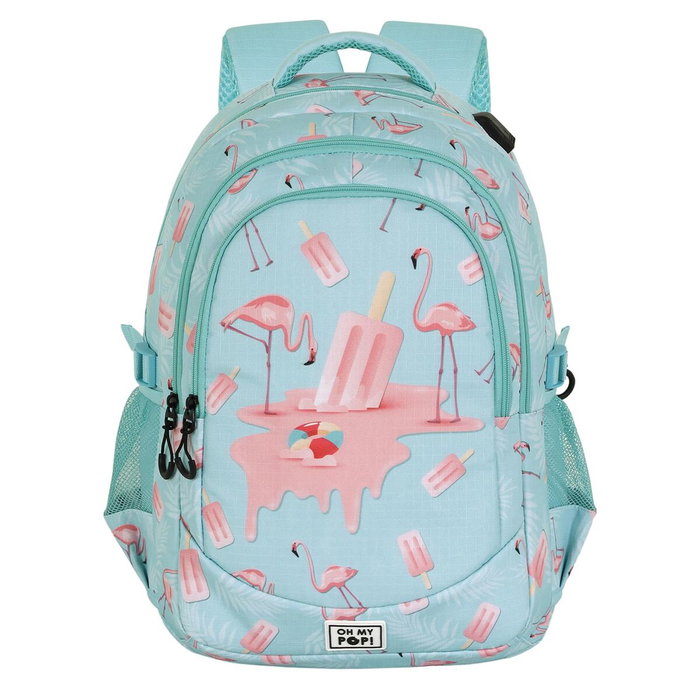 Karactermania Mochila Running PLUS Ice Flamingo Turquesa