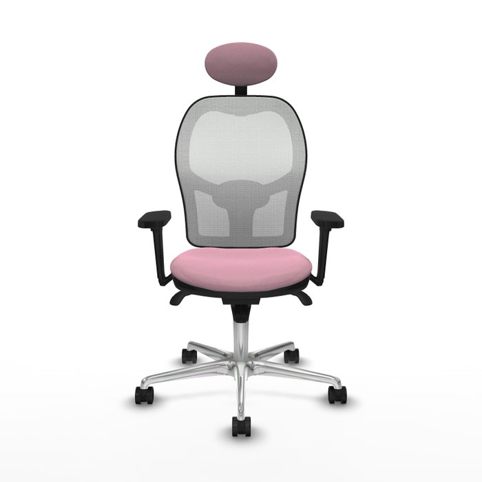 PIQUERAS Y CRESPO Silla de oficina Jorquera Rosa y Blanca PIQUERAS Y CRESPO Silla de oficina Jorquera Rosa y Blanca
