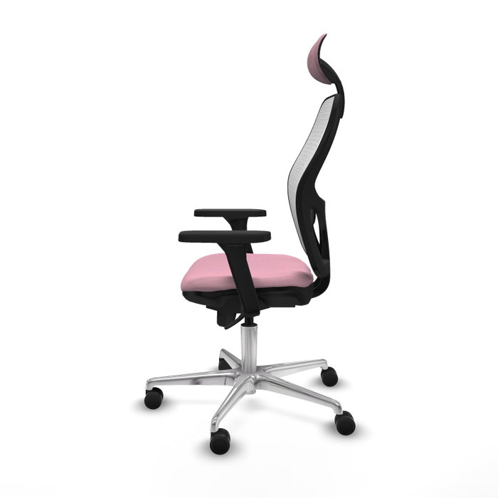PIQUERAS Y CRESPO Silla de oficina Jorquera Rosa y Blanca PIQUERAS Y CRESPO Silla de oficina Jorquera Rosa y Blanca