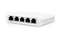 Ubiquiti USW-Flex-Mini Switch Inteligente Gestionado, 5 Puertos Gigabit Ethernet, PoE, Blanco, Pack de 3