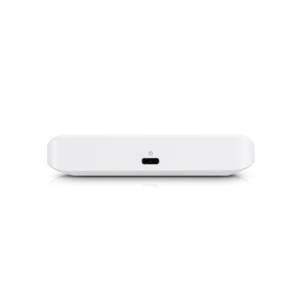 Ubiquiti USW-Flex-Mini Switch Inteligente Gestionado, 5 Puertos Gigabit Ethernet, PoE, Blanco, Pack de 3