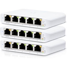 Ubiquiti UniFi Switch Flex Mini (3-pack) Gigabit Ethernet PoE Blanco