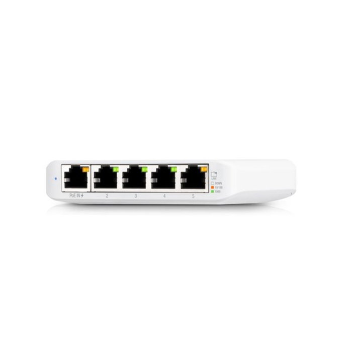 Ubiquiti UniFi Switch Flex Mini 5 Puertos Gigabit Ethernet PoE (Pack de 3) Ubiquiti UniFi Switch Flex Mini 5 Puertos Gigabit Ethernet PoE (Pack de 3)
