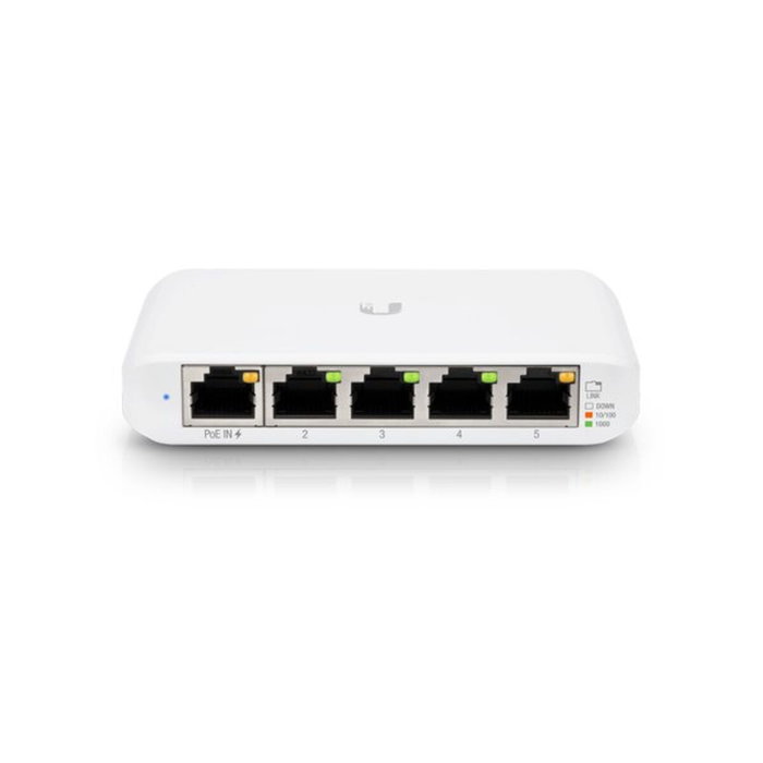 Ubiquiti UniFi Switch Flex Mini 5 Puertos Gigabit Ethernet PoE (Pack de 3) Ubiquiti UniFi Switch Flex Mini 5 Puertos Gigabit Ethernet PoE (Pack de 3)