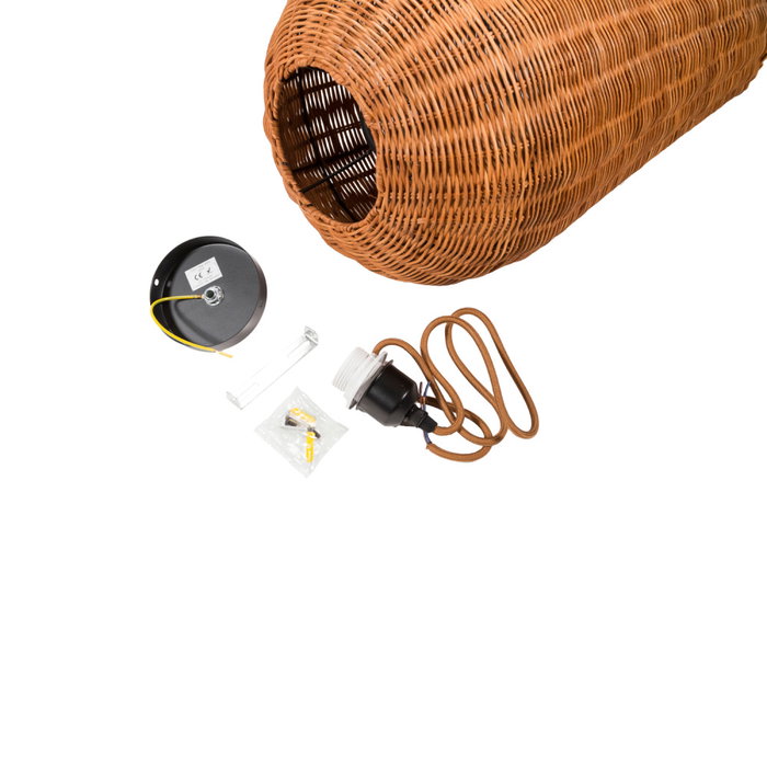 Gusau Lámpara Colgante Ratán Gusau Estilo Boho-Chic SKD-P80052 Gusau Lámpara Colgante Ratán Gusau Estilo Boho-Chic SKD-P80052