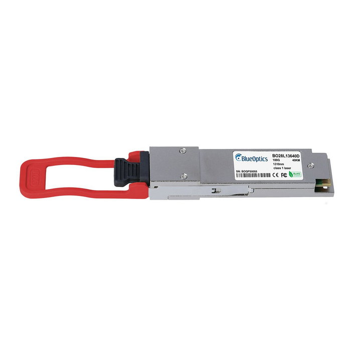 BlueOptics QSFP28-100G-ER4-JU-BO 100G Transceptor Fibra Óptica 100 Mbit/s QSFP28 LC CWDM 40 km