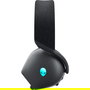 Alienware AW725H - Auriculares Gaming Inalámbricos Tri-Modo RF 2.4GHz, Bluetooth 5.3, Dolby Atmos, Micrófono con Cancelación de Ruido, Hasta 75h Batería - Negro