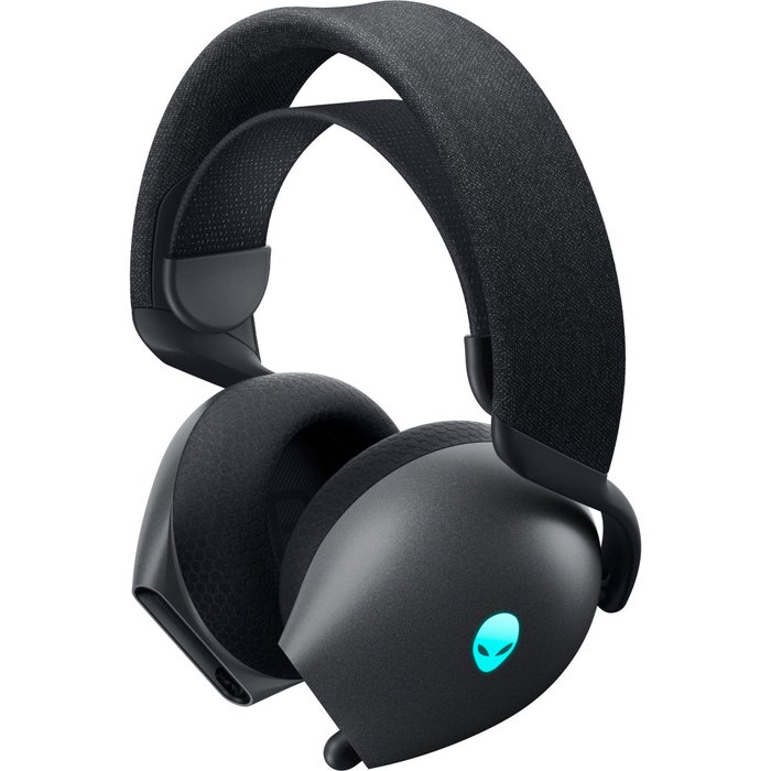 Alienware AW725H - Auriculares Gaming Inalámbricos Tri-Modo RF 2.4GHz, Bluetooth 5.3, Dolby Atmos, Micrófono con Cancelación de Ruido, Hasta 75h Batería - Negro