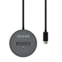 Aisens Dock USB Tipo-C para SSD M.2 SATA/NVMe ASUC-M2D014-GR, Gris