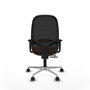 PIQUERAS Y CRESPO Silla de oficina Cilanco Naranja y Negro con Mecanismo Sincro/Traslack