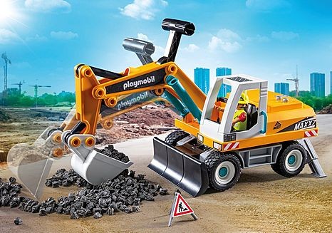 PLAYMOBIL Excavadora grande Action Heroes 71749 PLAYMOBIL Excavadora grande Action Heroes 71749