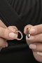 Heliophilia Silver TRDYL992 Pendientes de Plata de Ley 925 con Oro Rosa, Fucsia, Azul Marino y Verde