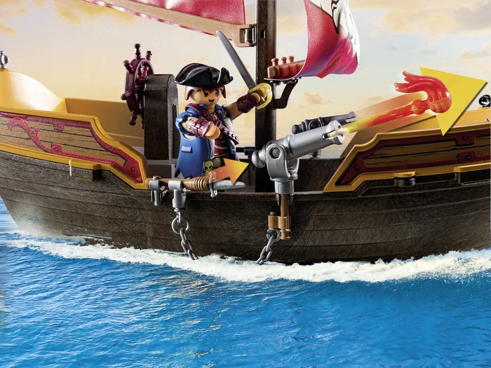 Playmobil Barco Pirata Pirates 71418 Playmobil Barco Pirata Pirates 71418