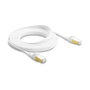 DeLOCK Cable de red plano RJ45 Cat.8.1 U/FTP 3 m Blanco