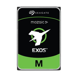 Seagate Exos M3+ 30TB ST30000NM004K Unidad de Disco Duro HDD 3.5'' SATA 12Gb/s 7200RPM 512MB para Servidor/Estación de Trabajo